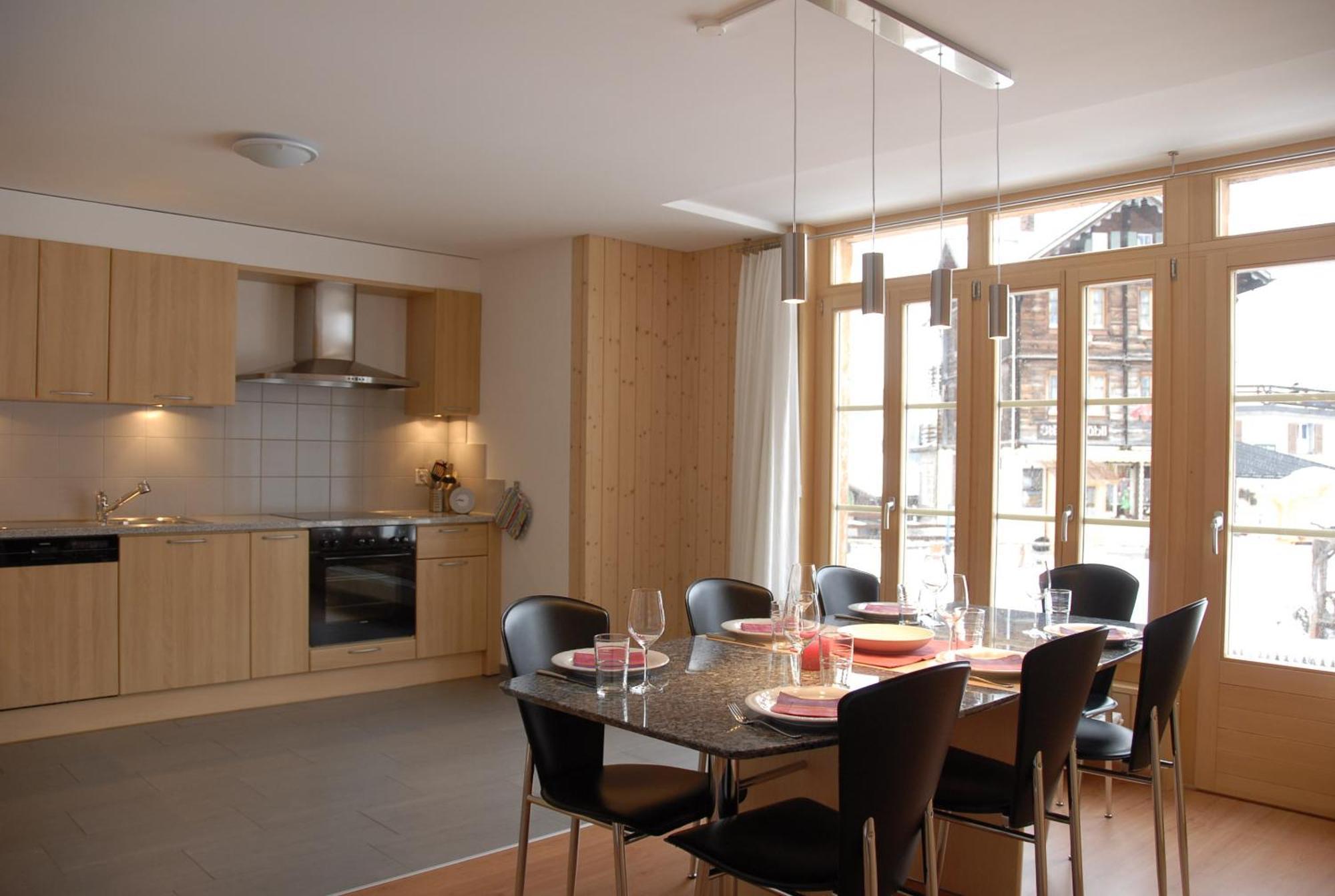 Ferienwohnung Alte Baeckerei Mürren Kültér fotó